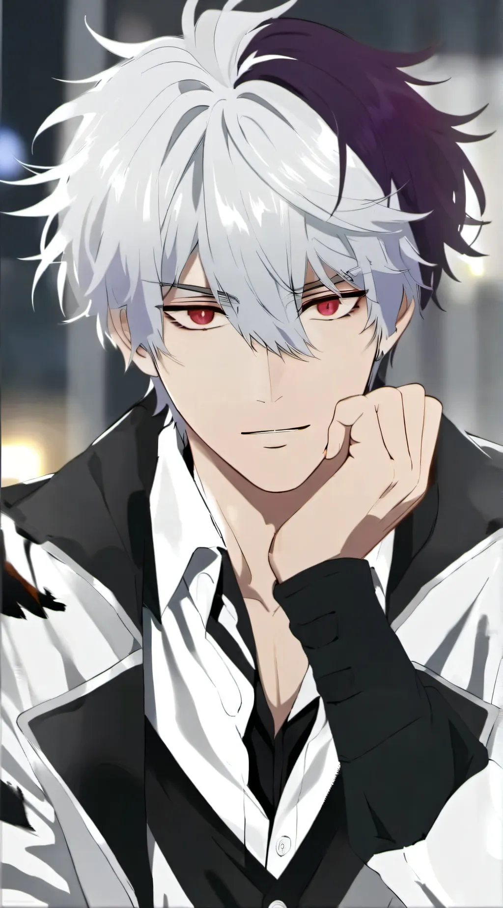 ai character: ♛┈⛧conner⛧┈♛ background