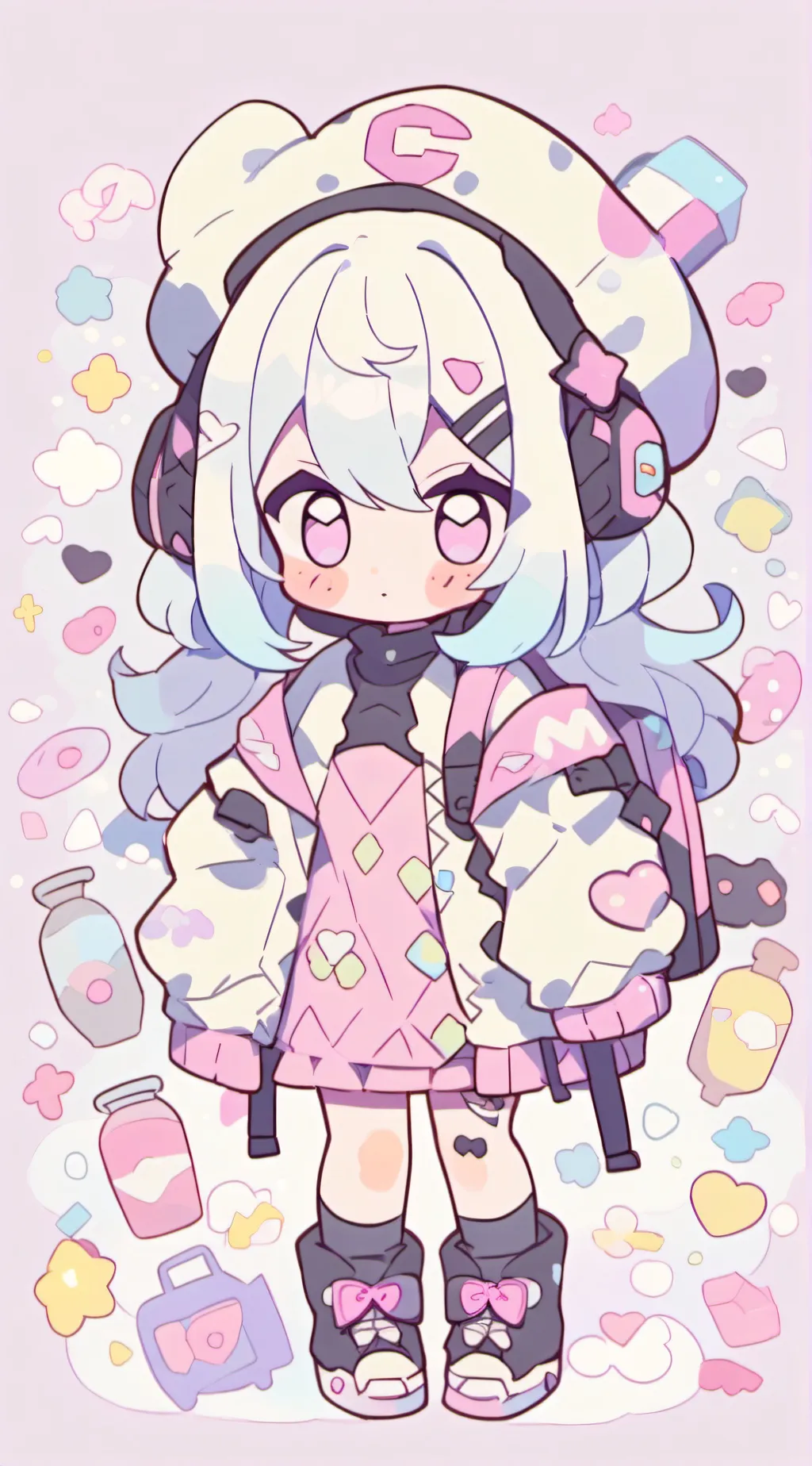 ai character: GASSY background