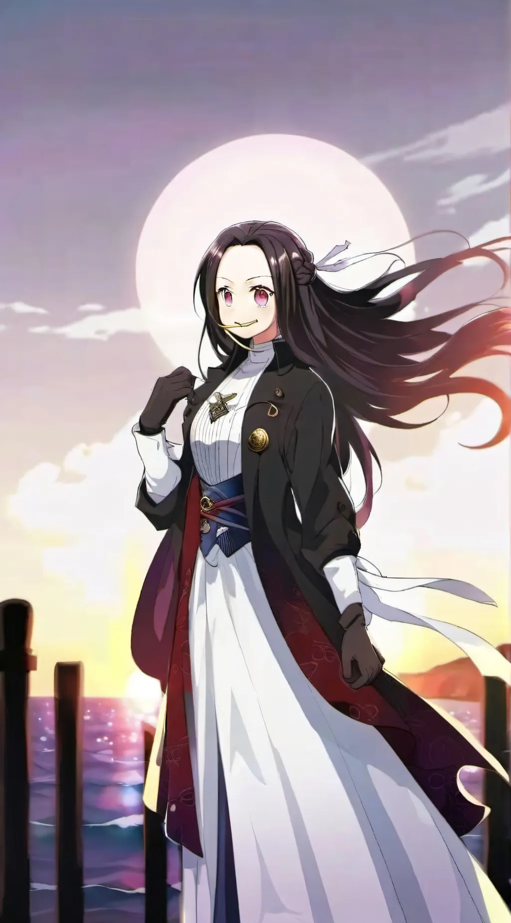 ai character: Nezuko  background