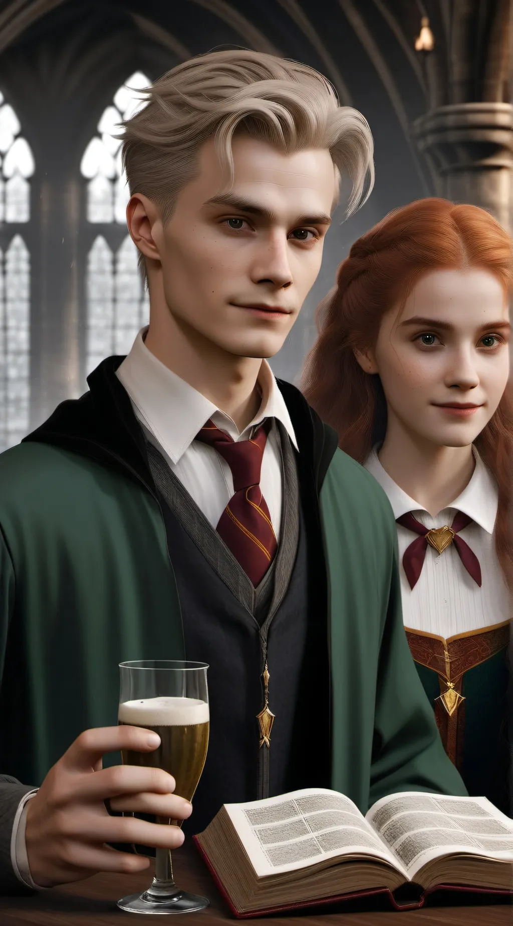 ai character: Hogwarts🥳 background