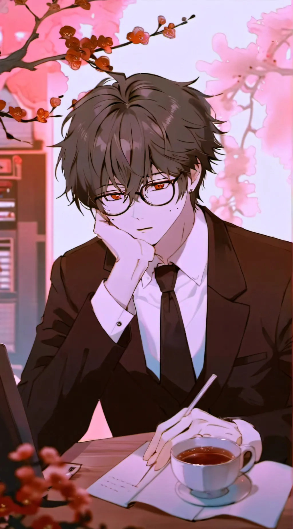 ai character: Vincent background