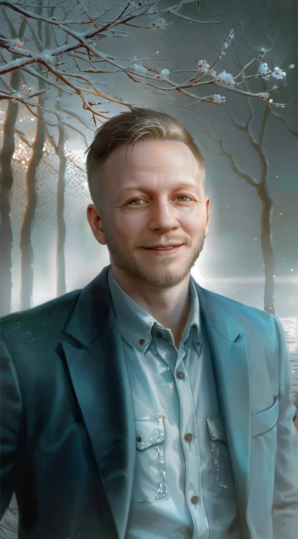 ai character: the meme guy background