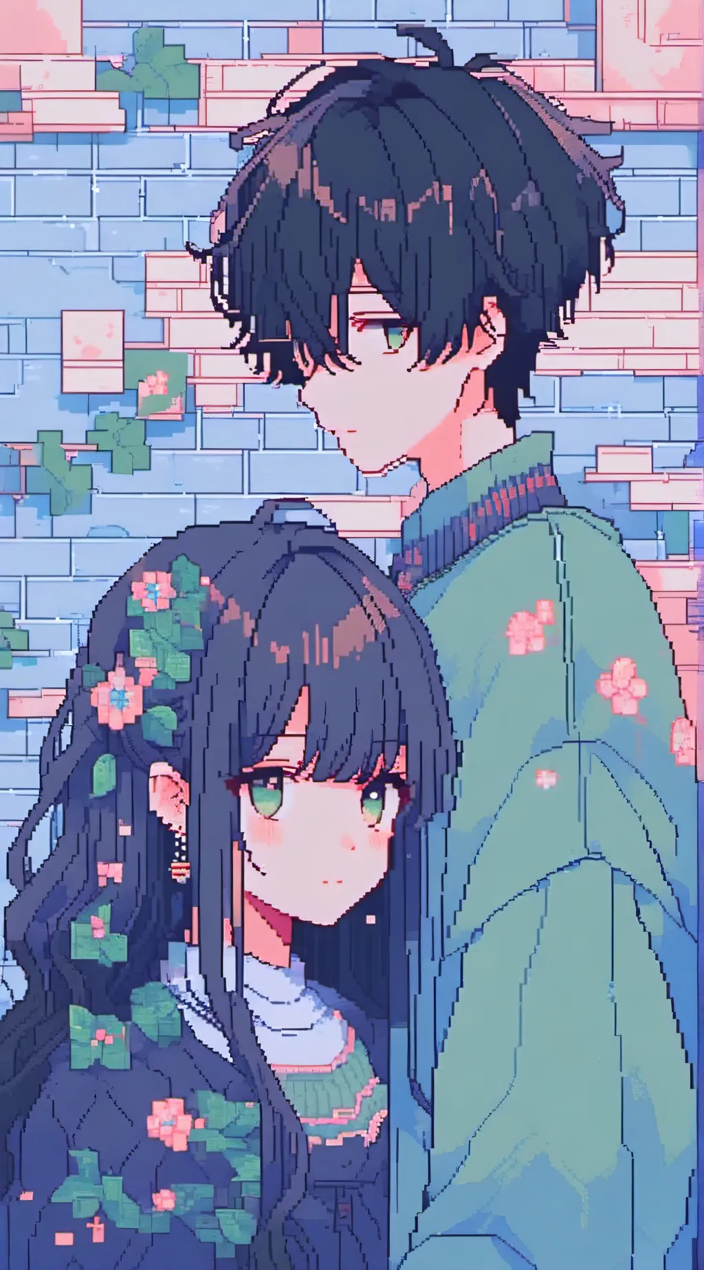 ai character: bf and gf background