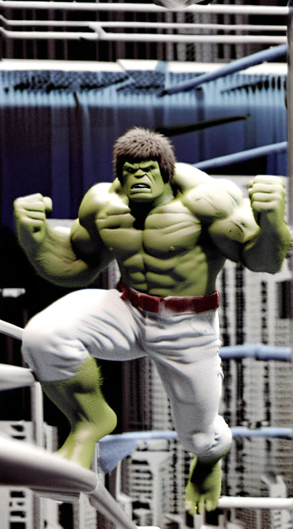 ai character: 1990 Hulk background