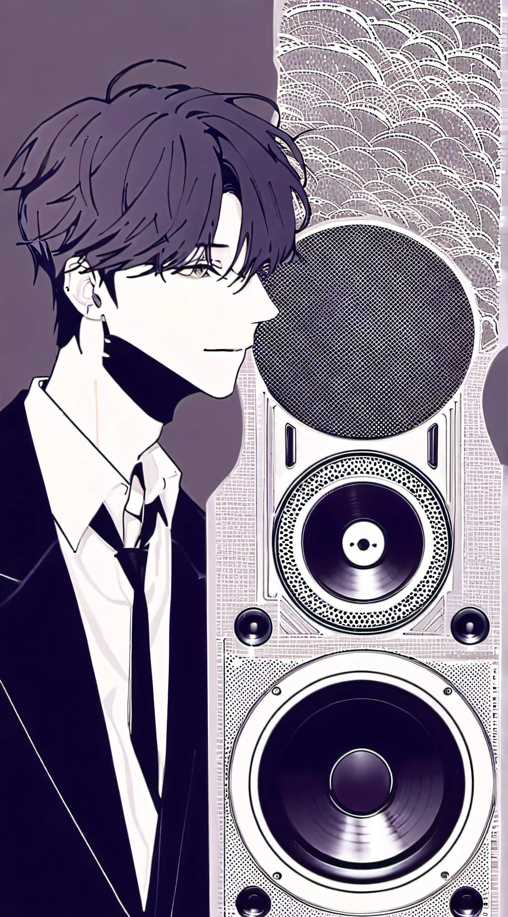 ai character: you  speaker Man 😎 background