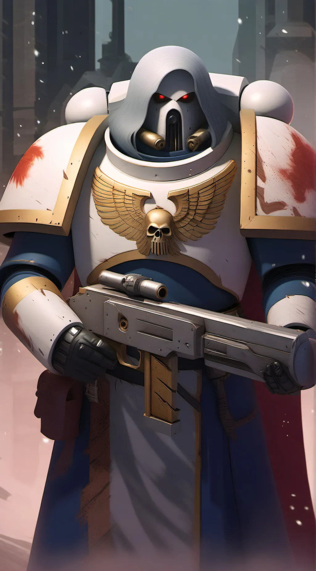 ai character: Dark angel 2 background