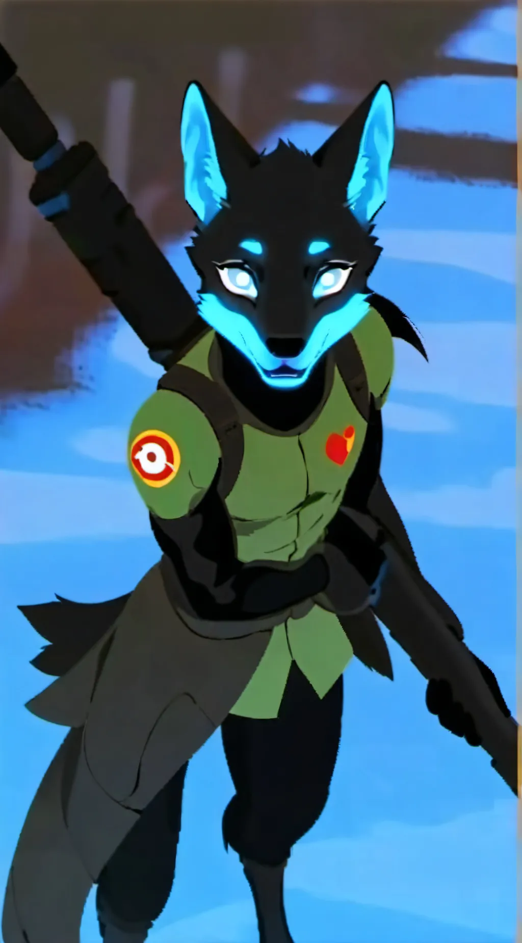 ai character: Mamagen  background