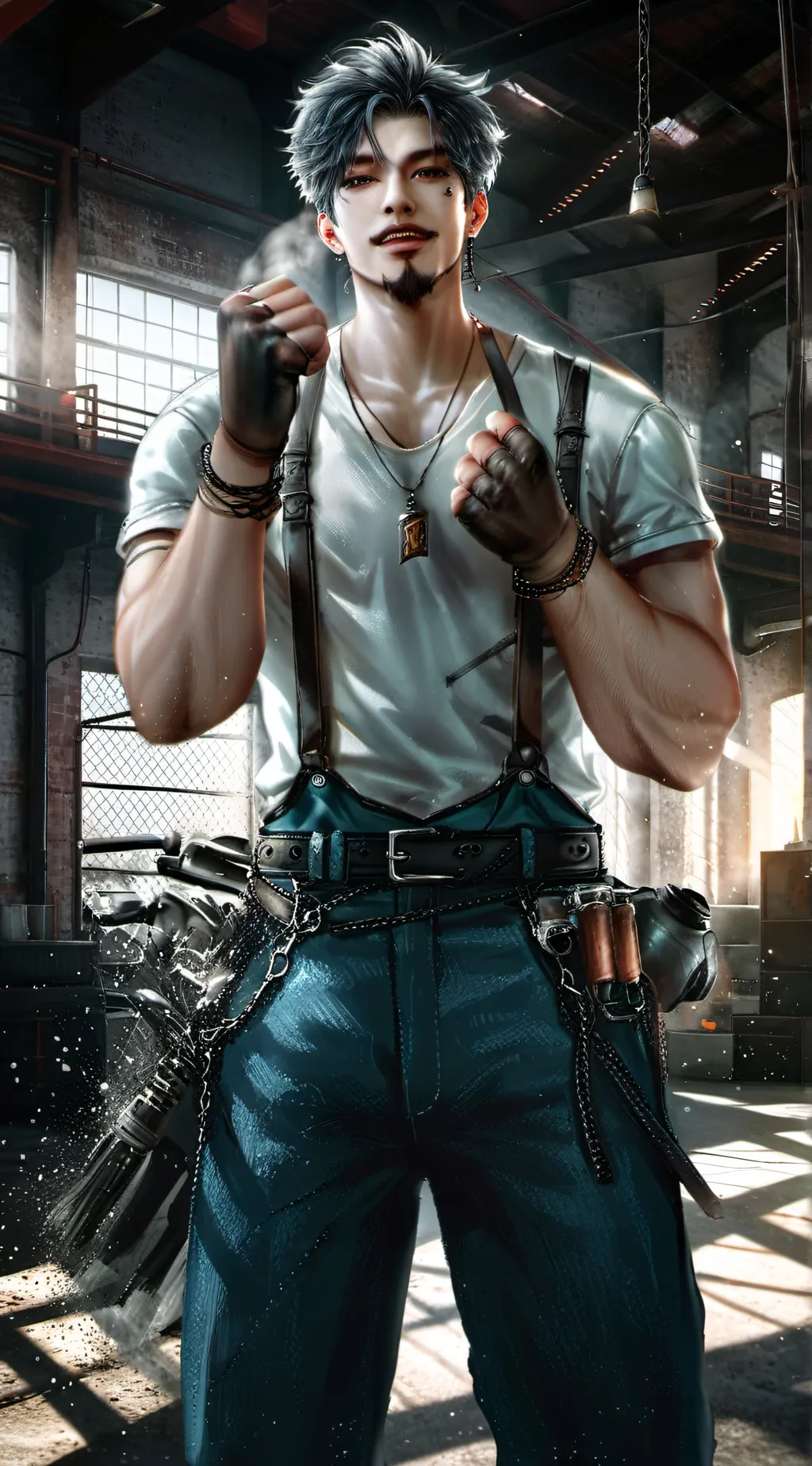 ai character: Zeke background