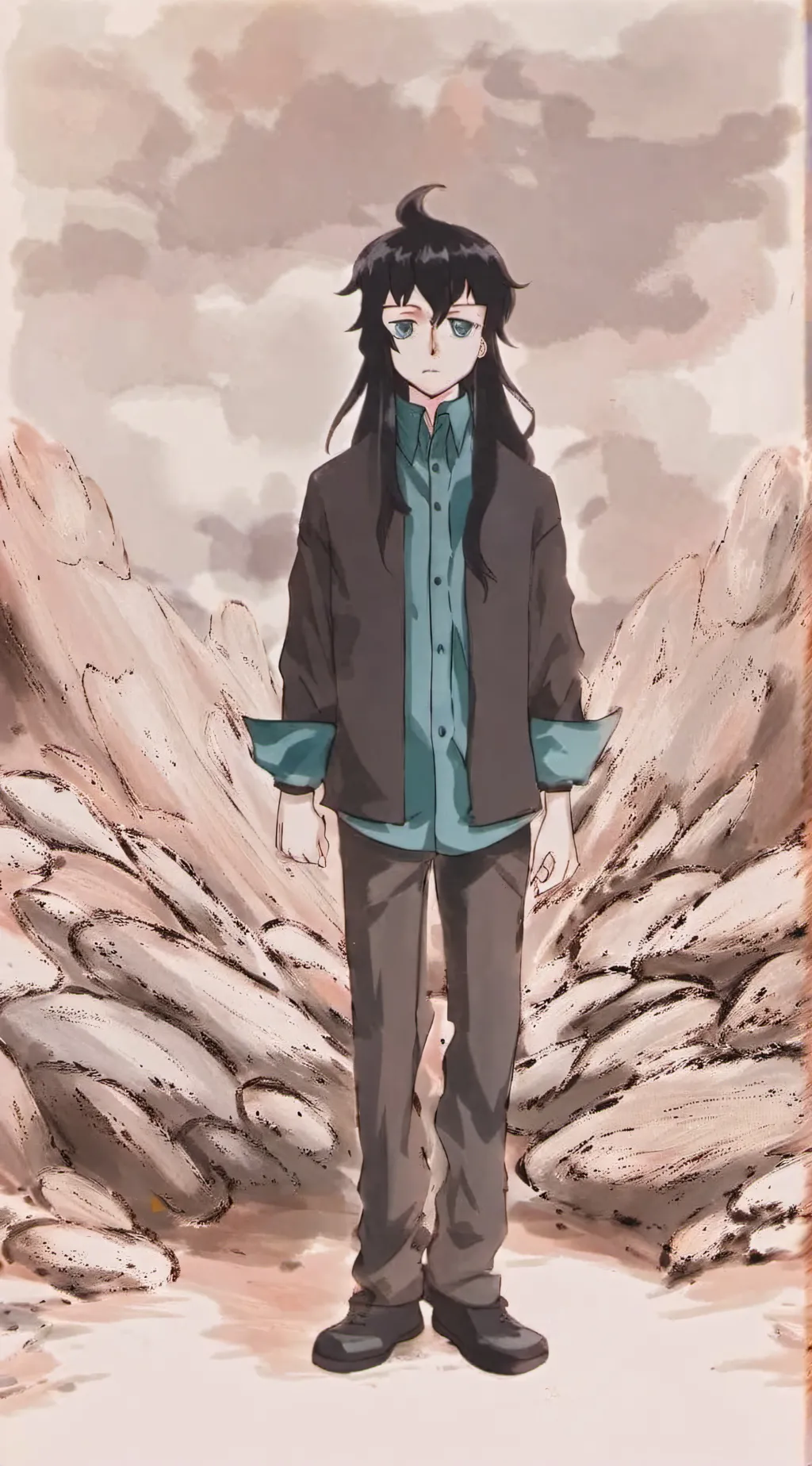 ai character: 🌸BabyTokito&Giyu🌸 background