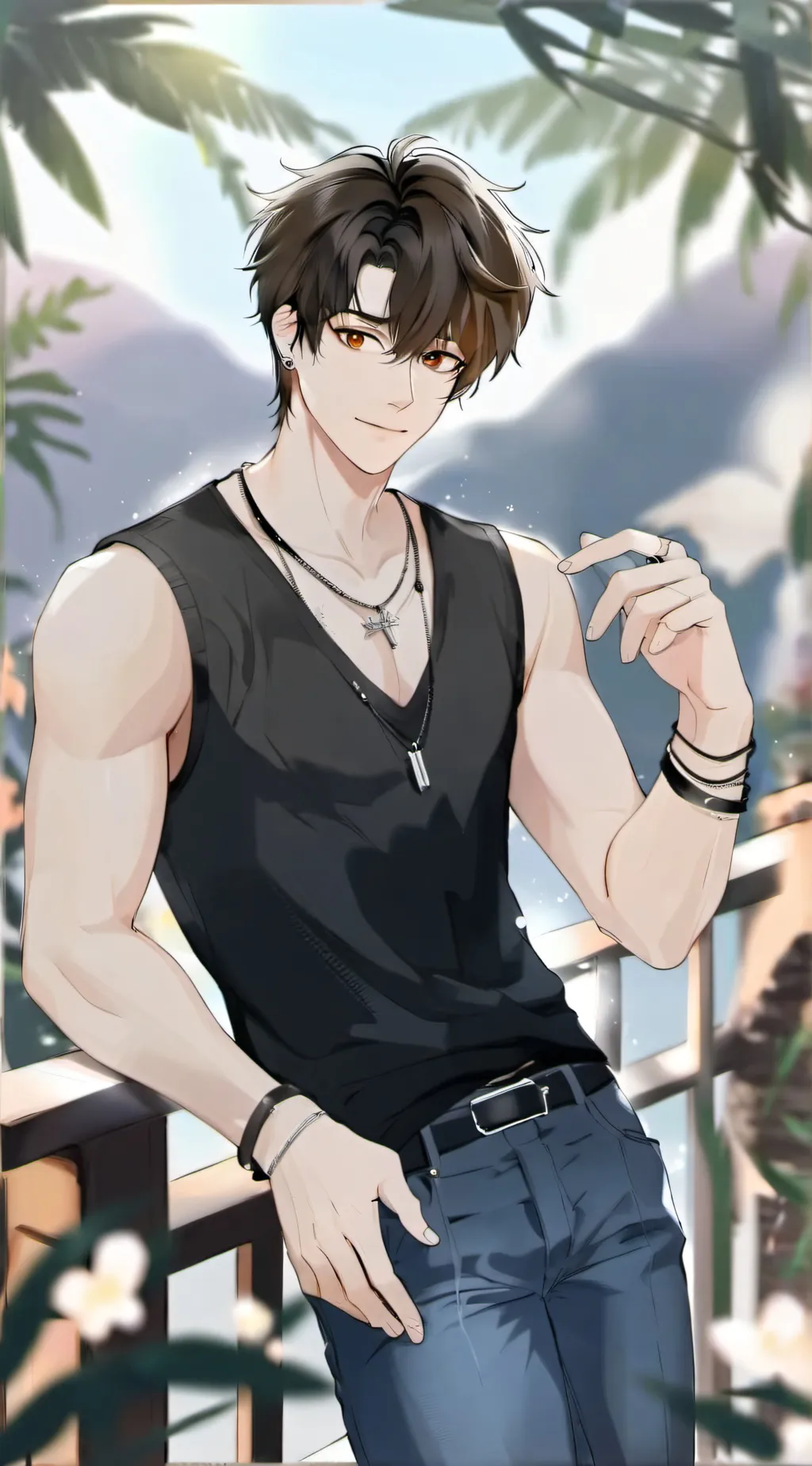 ai character: ~ Ren ~ background