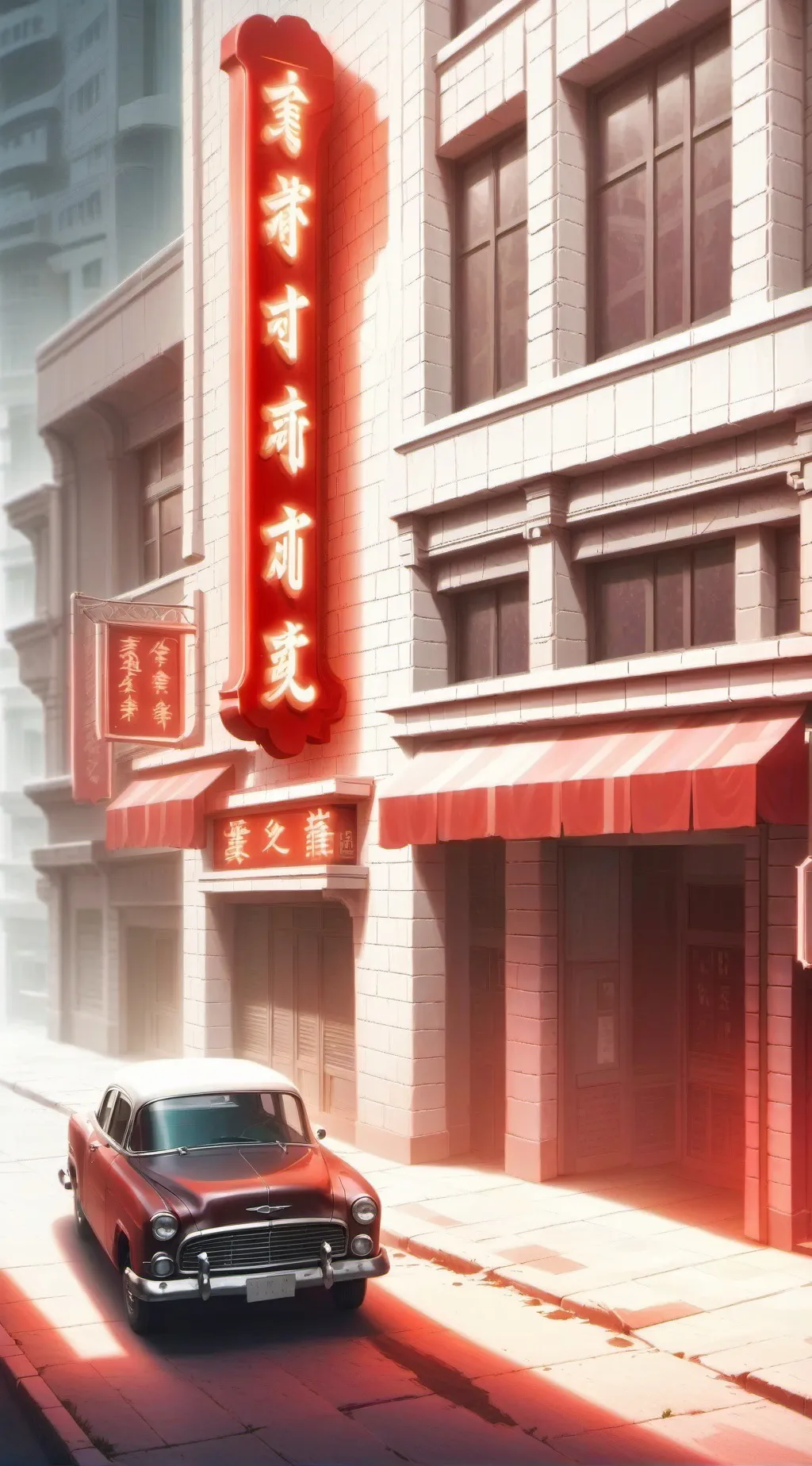 ai character: Hazbin lalallooo background