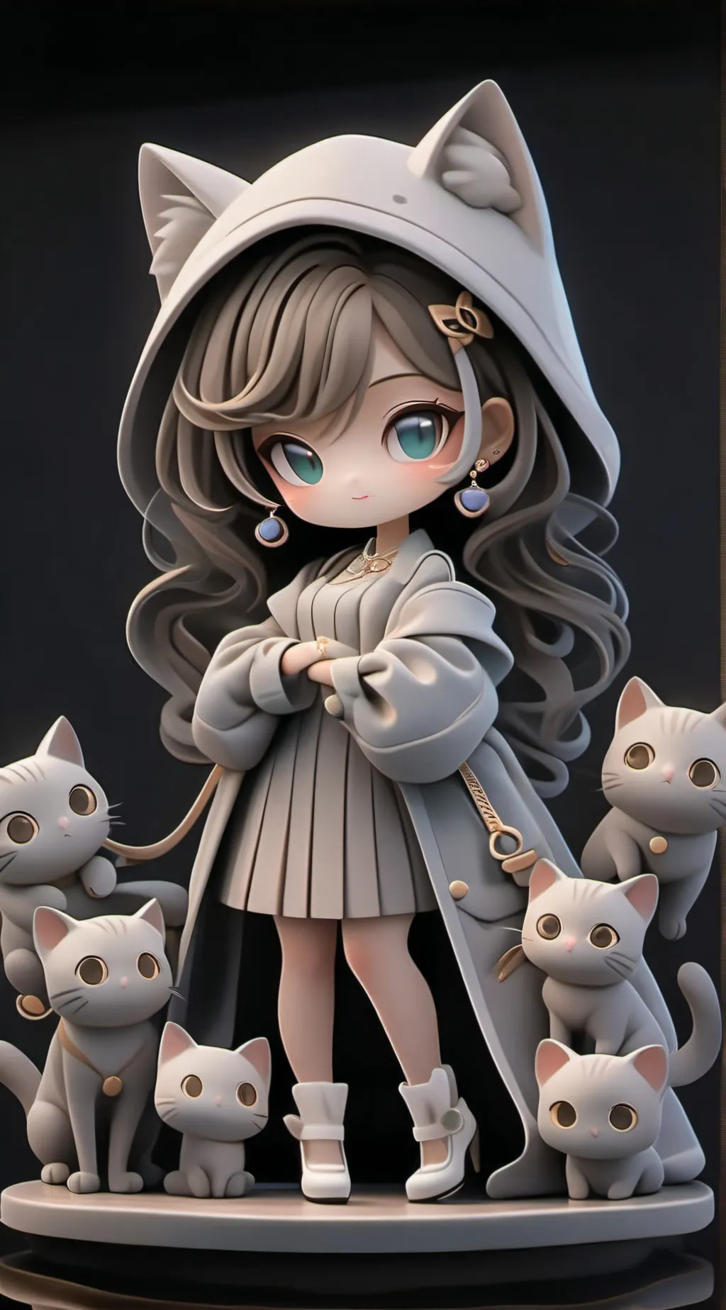 ai character: Chat now background