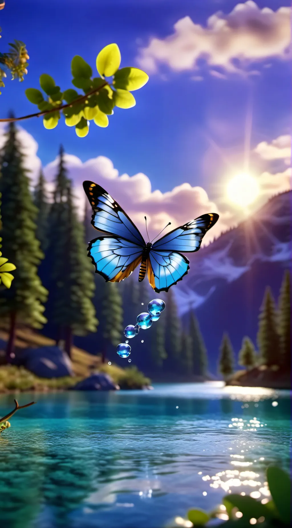 ai character: 🦋 Demon Slayer 🦋 background