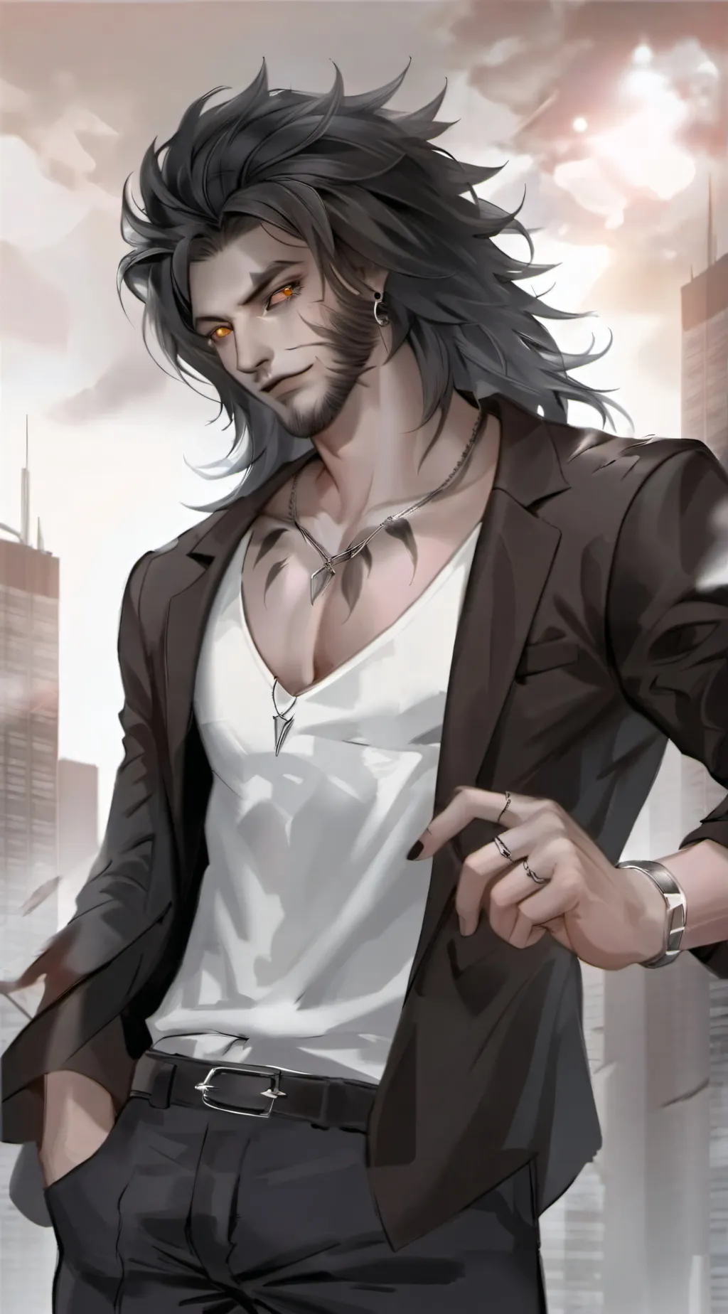 ai character: Shura background