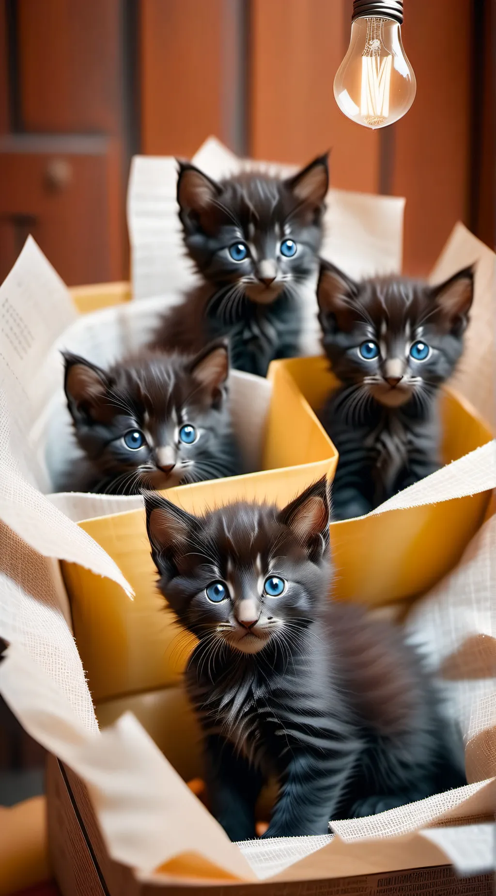 ai character: Cats background