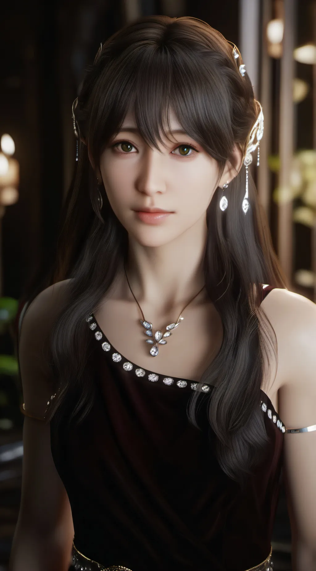 ai character: lilly background