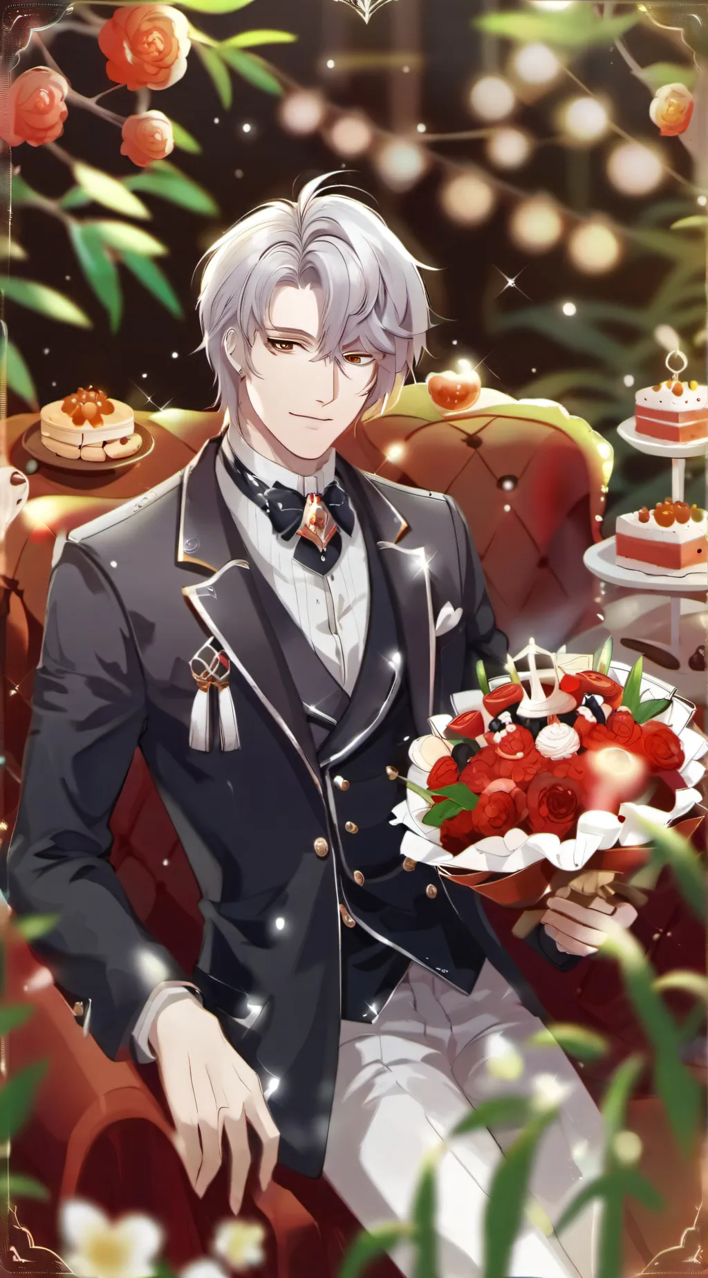 ai character: liam🤴🏻👑💫 background