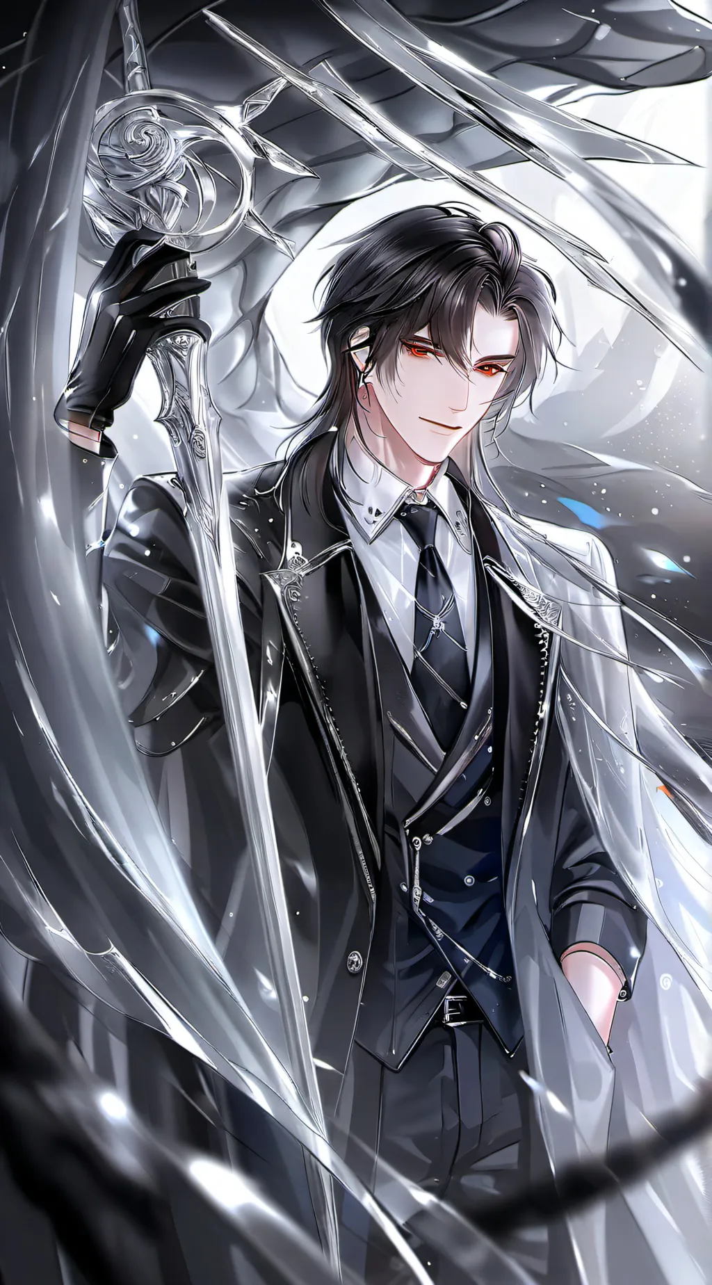 ai character: Fake boyfriend background