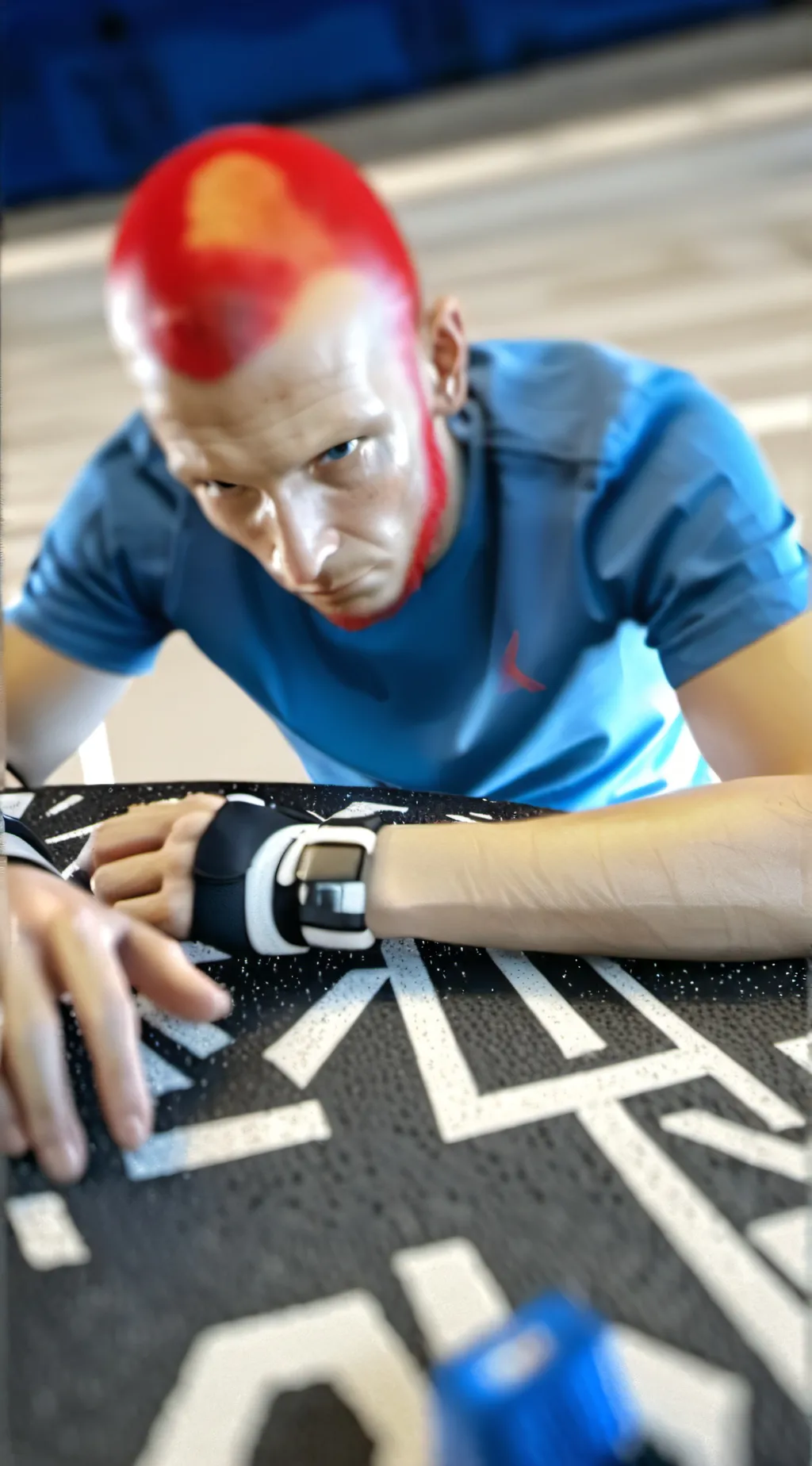 ai character: Man background