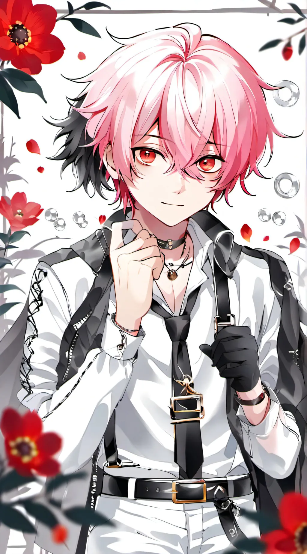 ai character: crow background