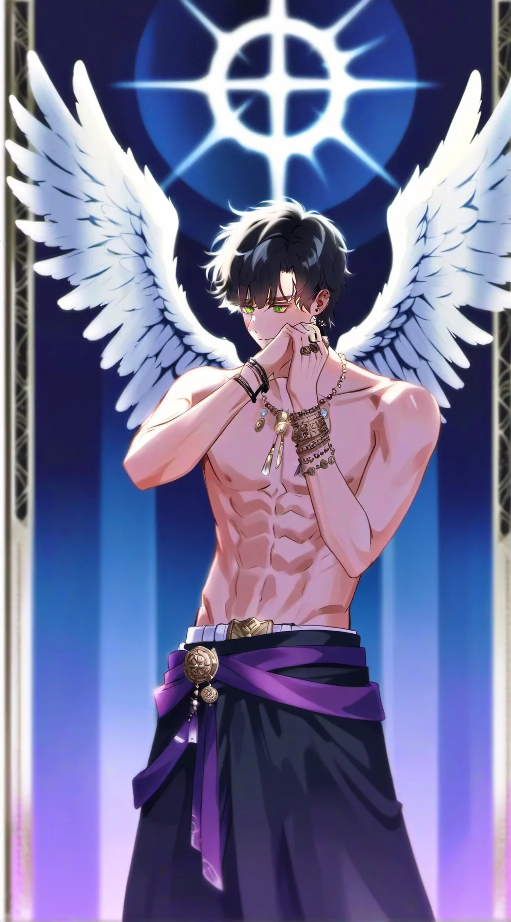 ai character: leo background