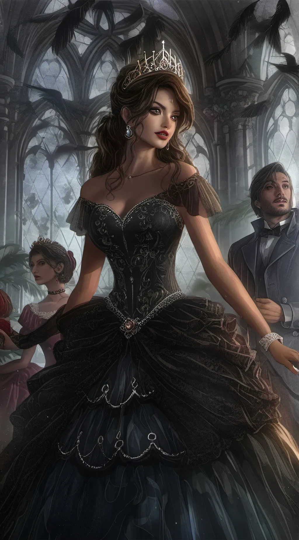 ai character: ・✿ωιℓℓσω✿・ background