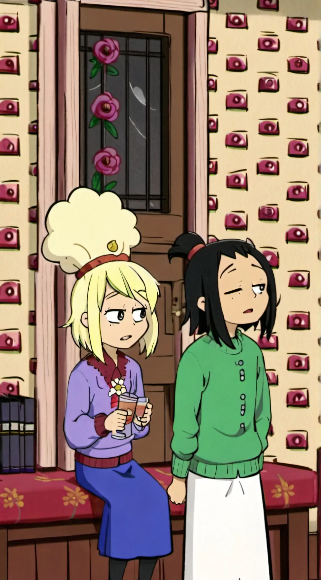 ai character: Luna sam BREAK UP💔 background