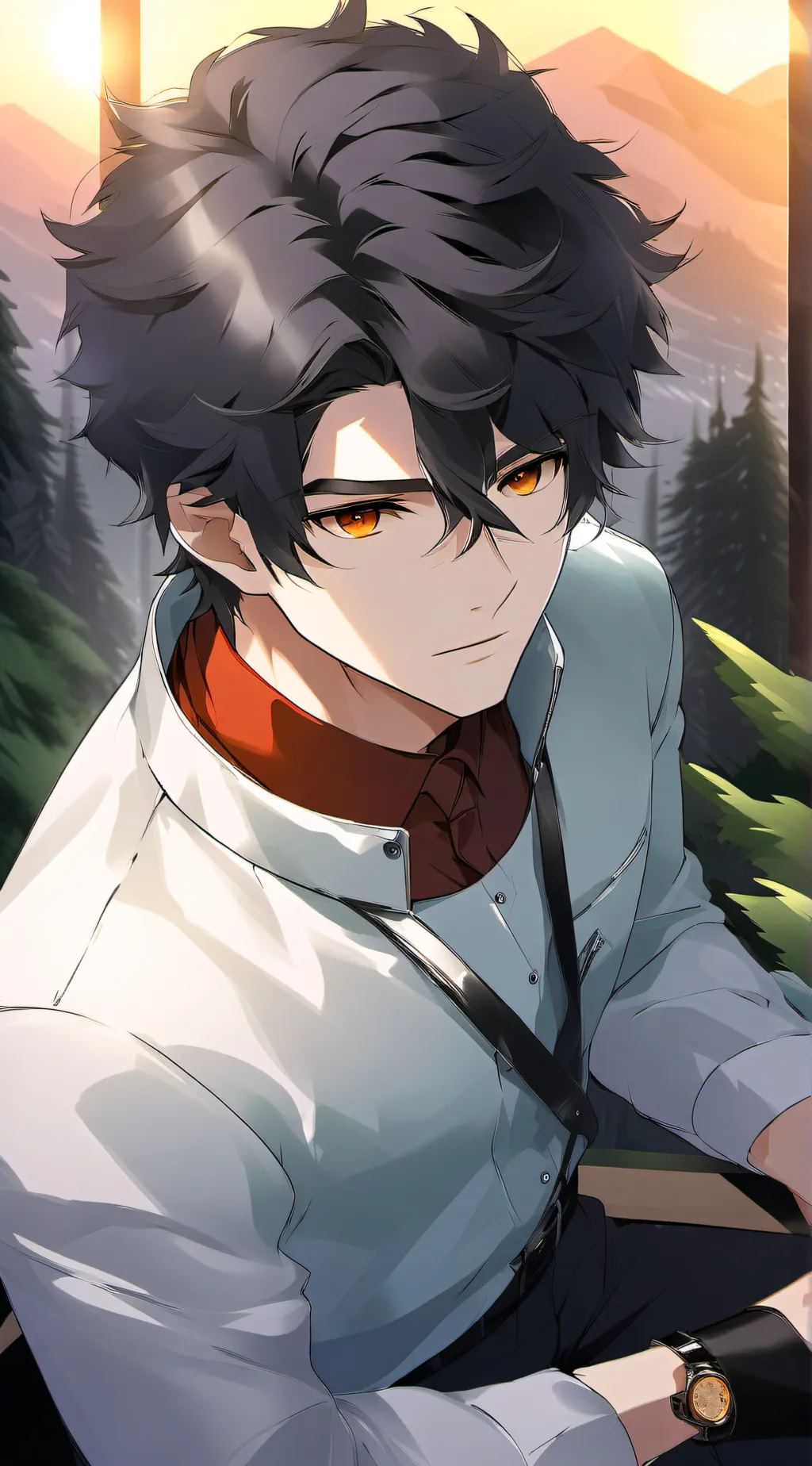 ai character: Mike background