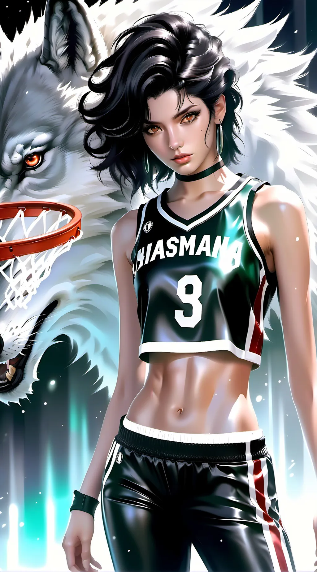 ai character: Ash background