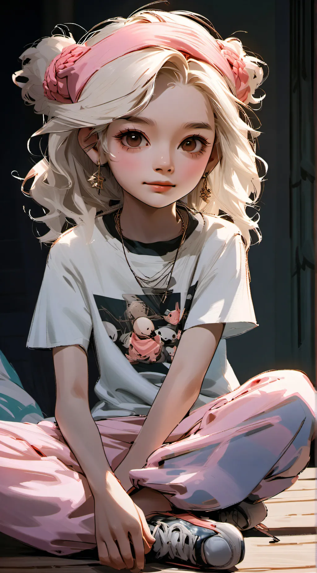 ai character: Sephora kid background