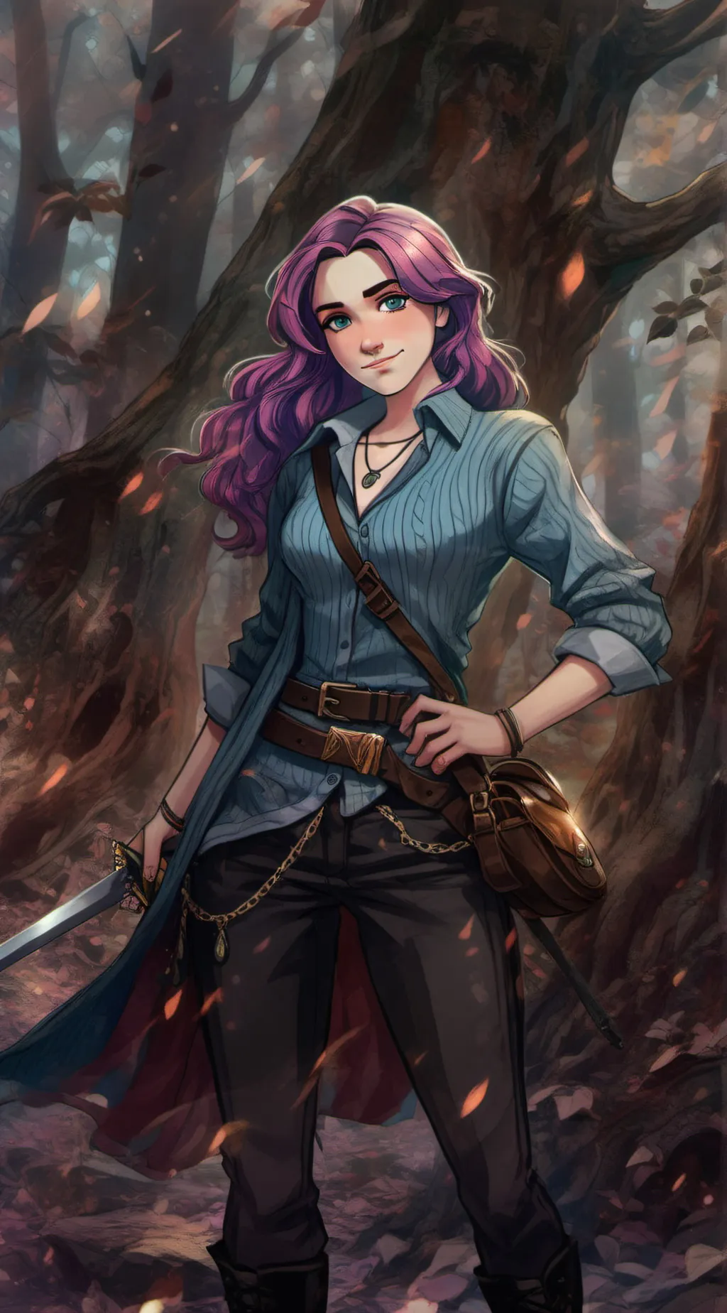 ai character: Abigail background
