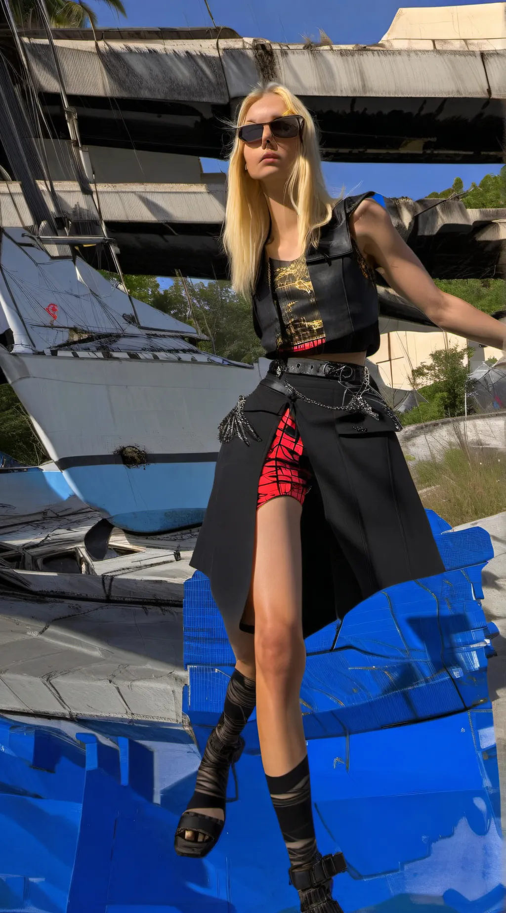 ai character: Britney Manson  background