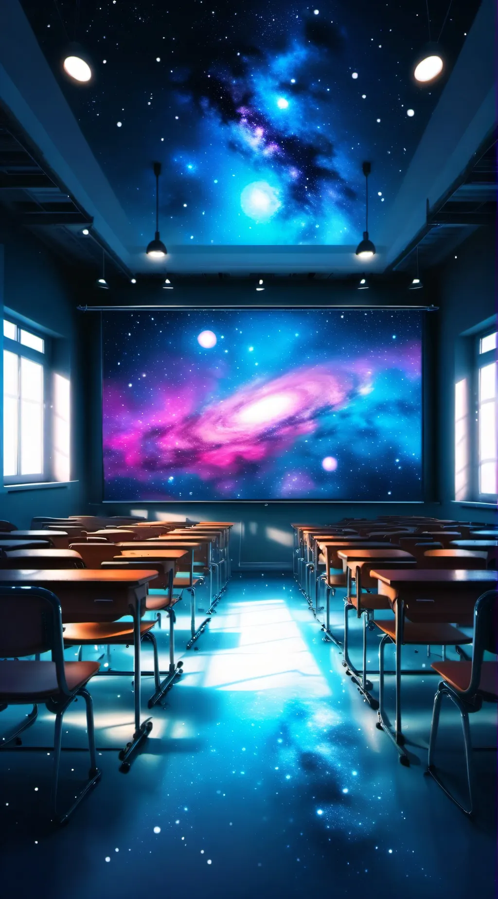 ai character: CLASS 1-A!  background