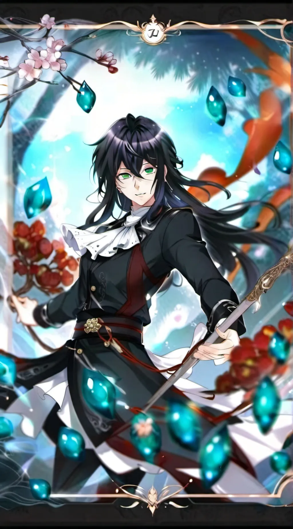 ai character: kny prank background