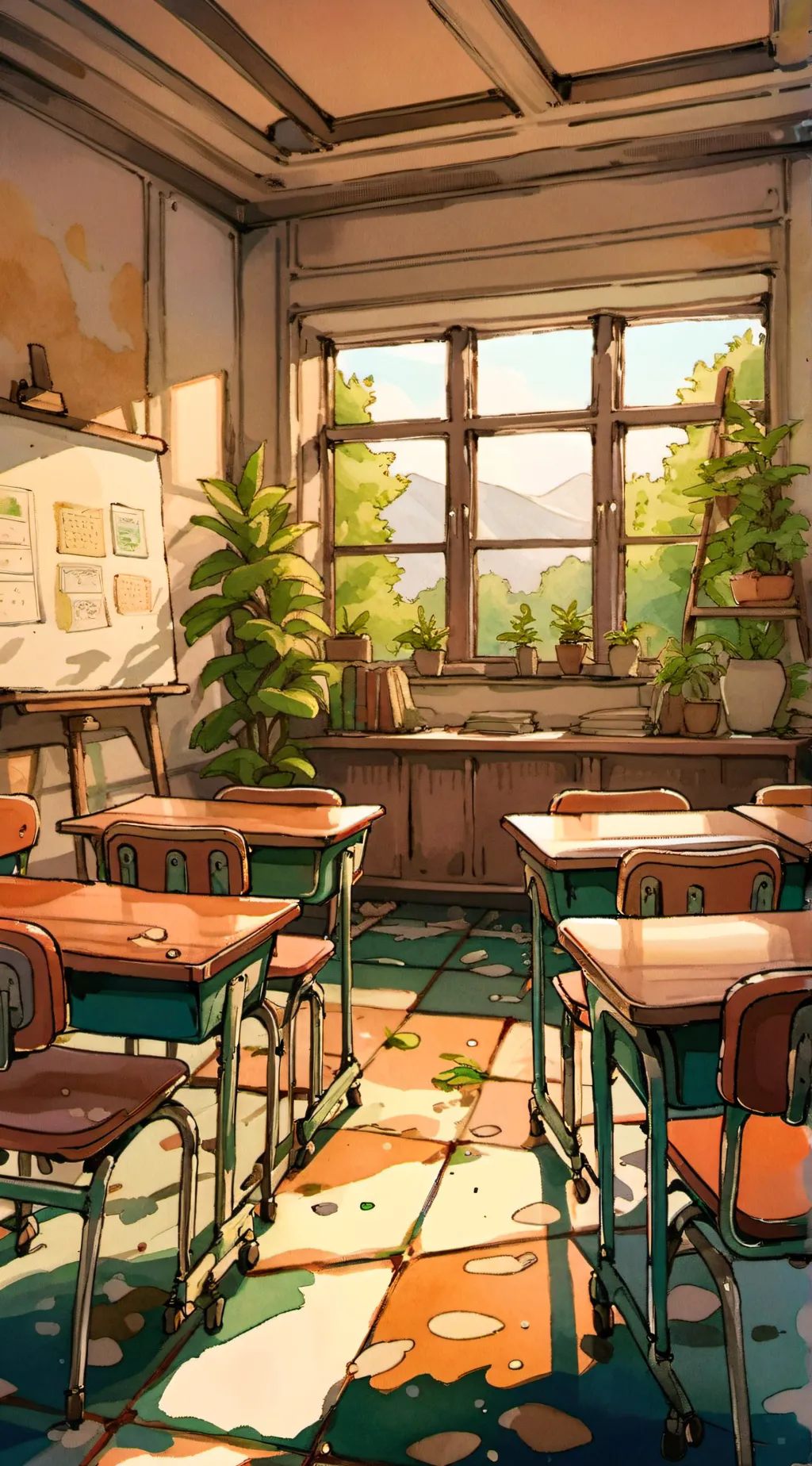 ai character: MHA Class 1-B background