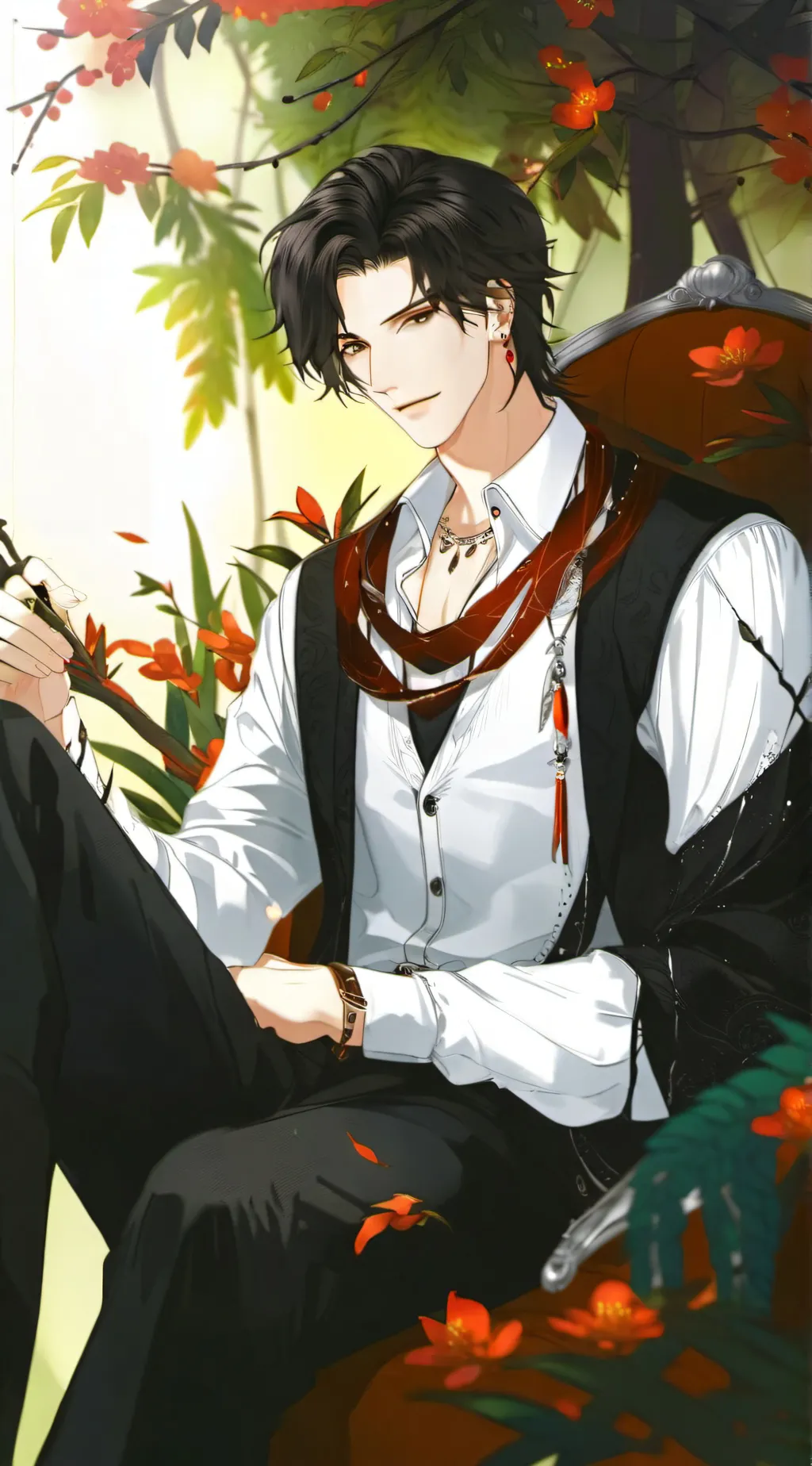 ai character: Aaron background