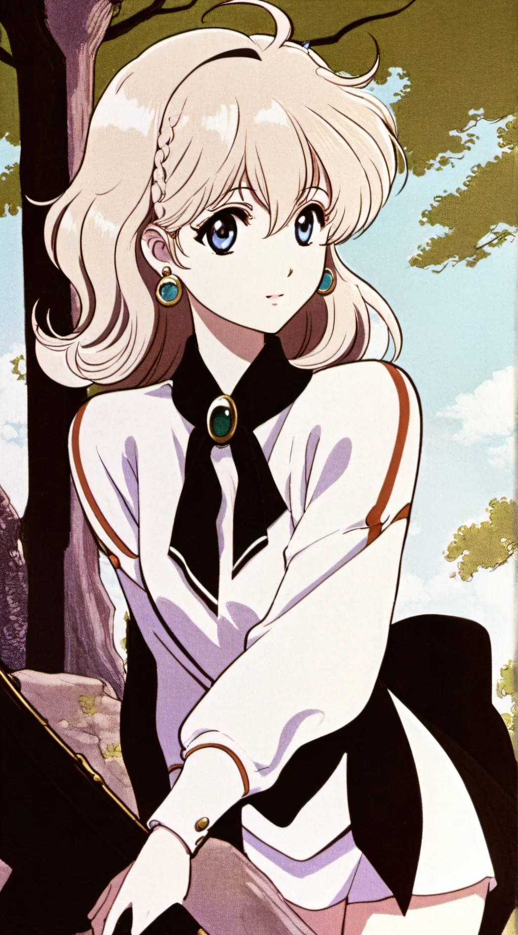 ai character: gf background