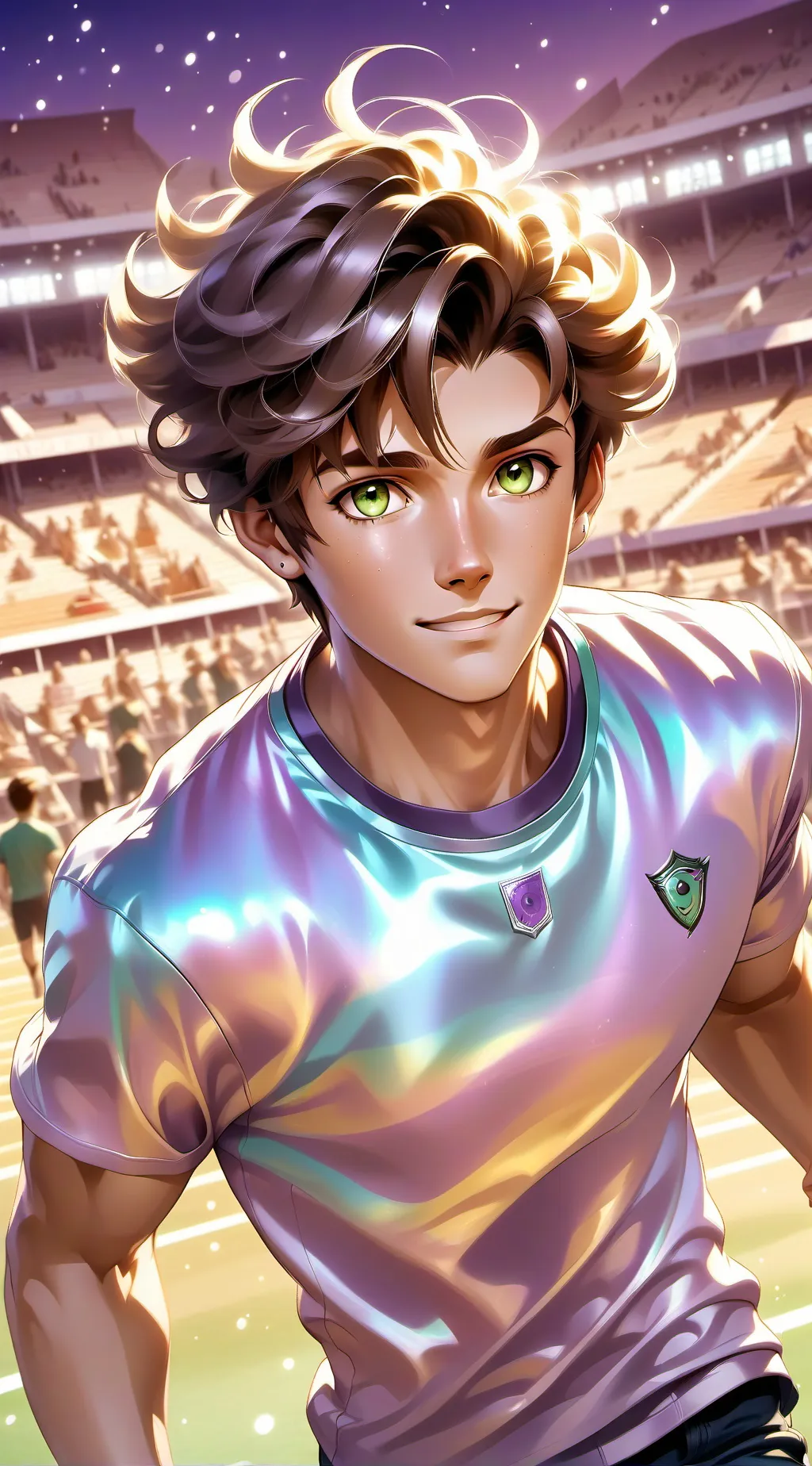 ai character: Chris background