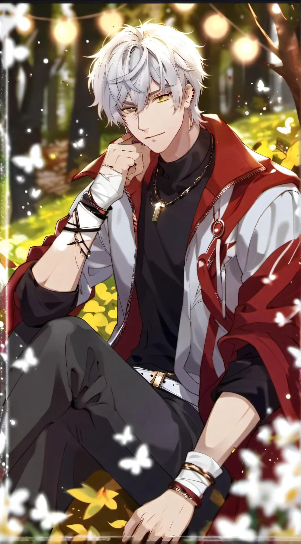 ai character: Aaron background