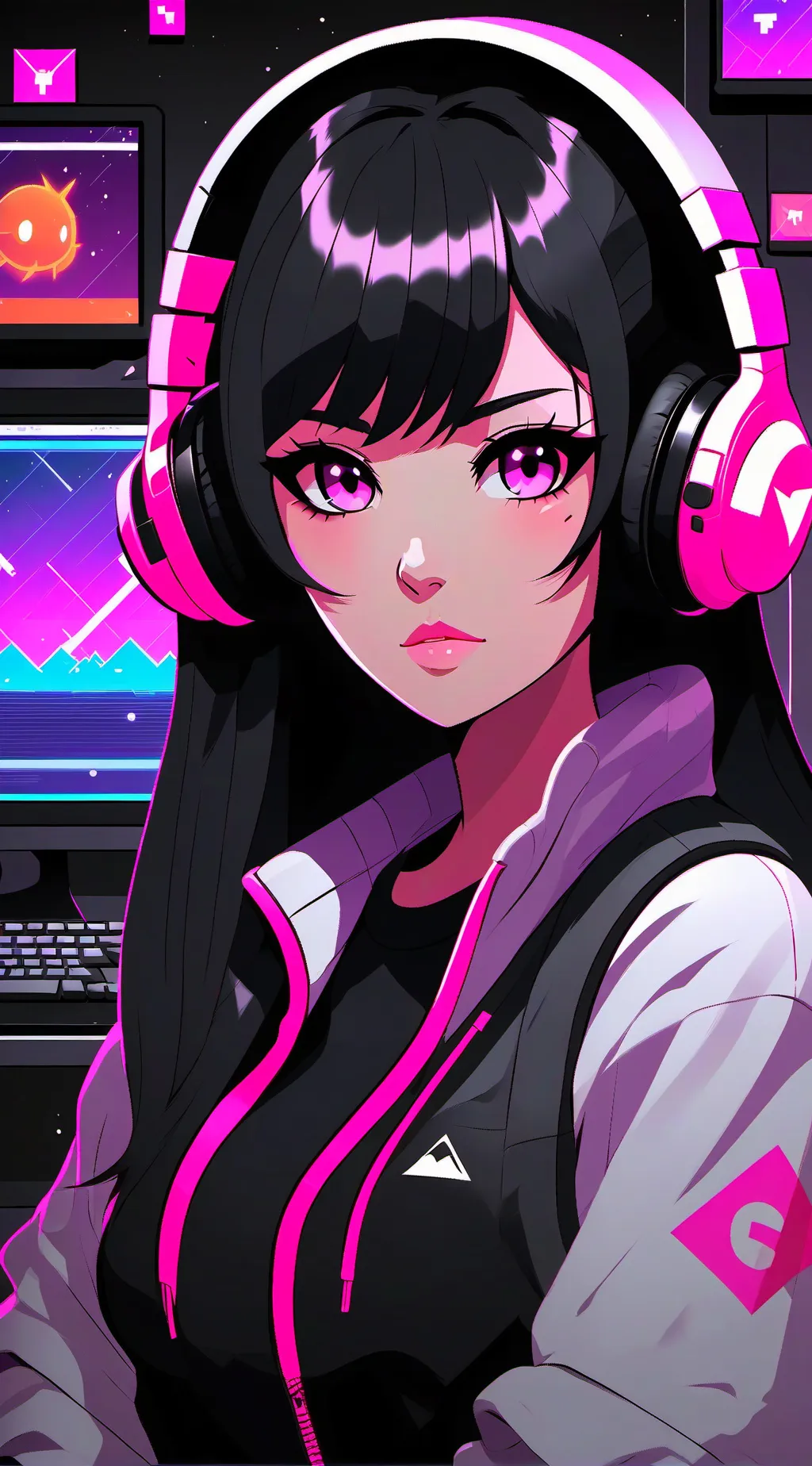 ai character: Gianna  background