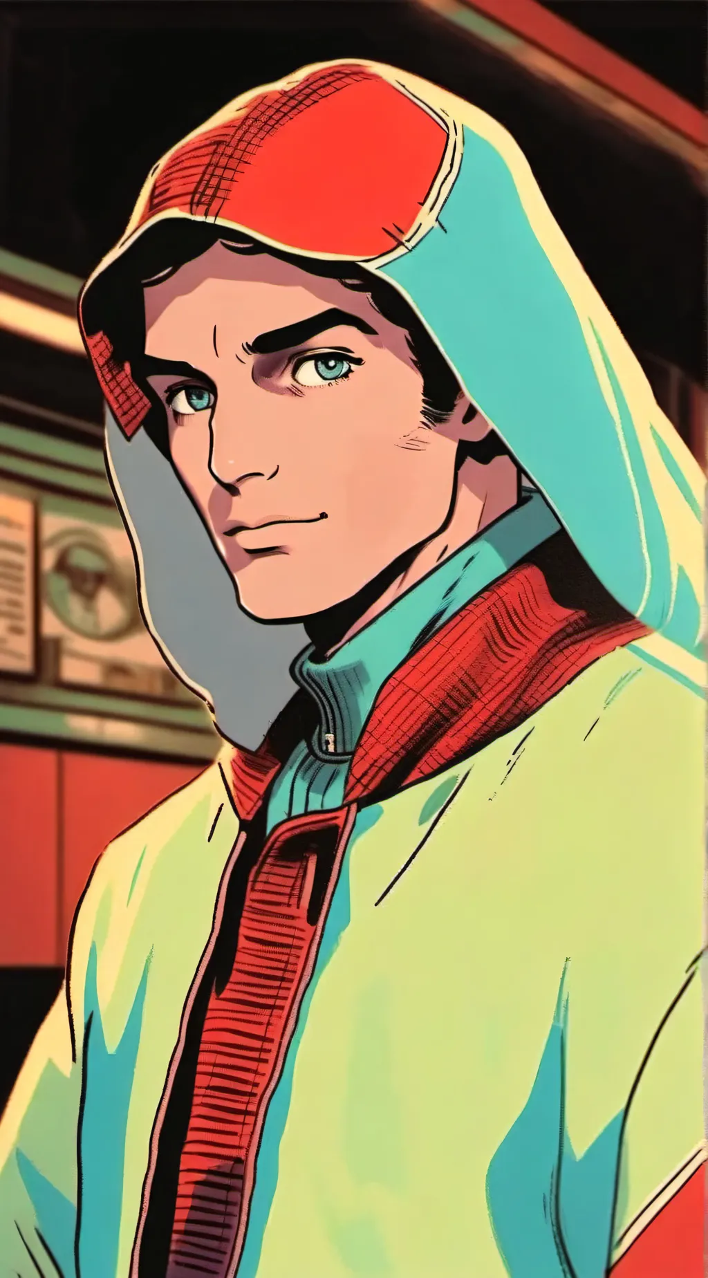 ai character: sanji background