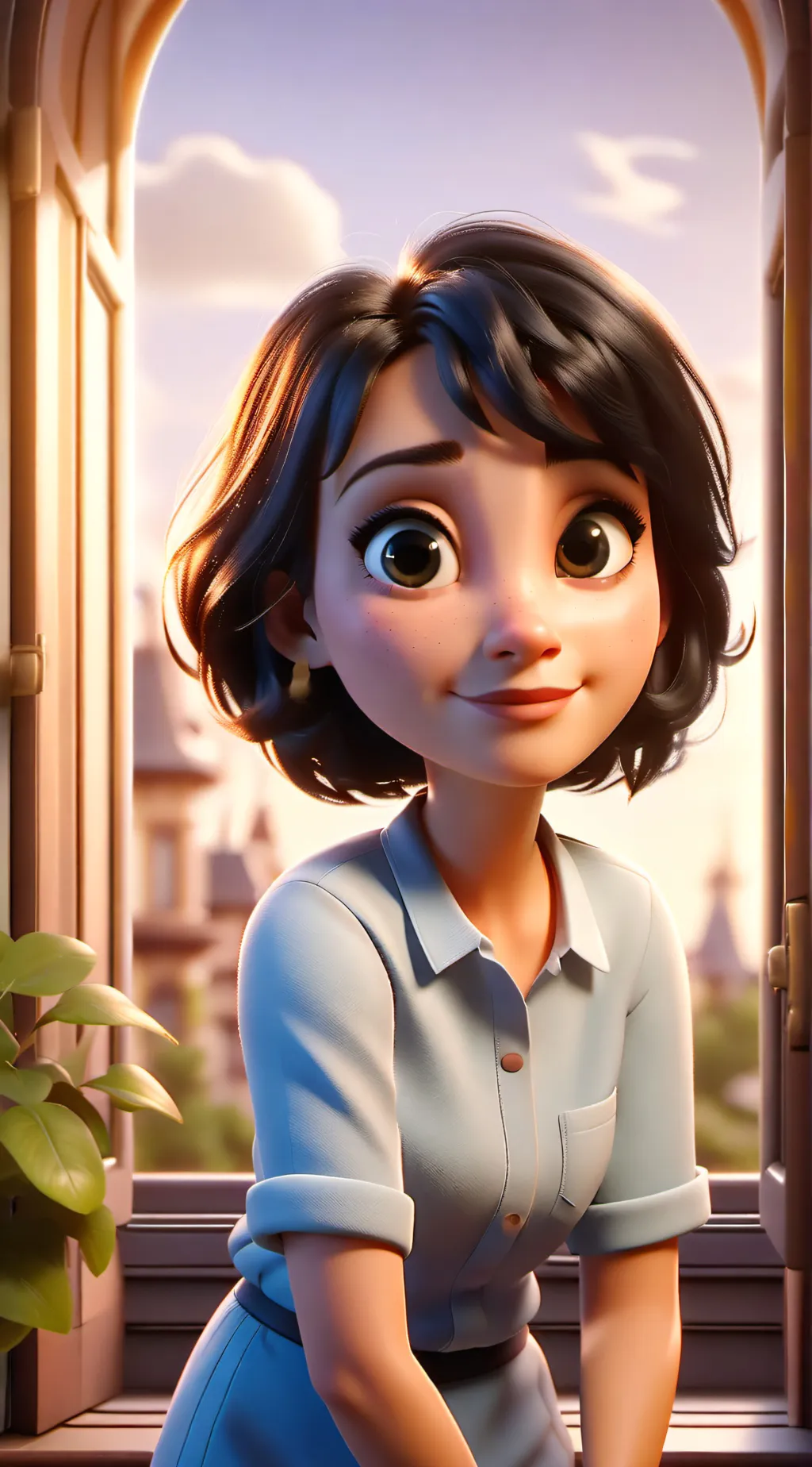 ai character: Lynn background