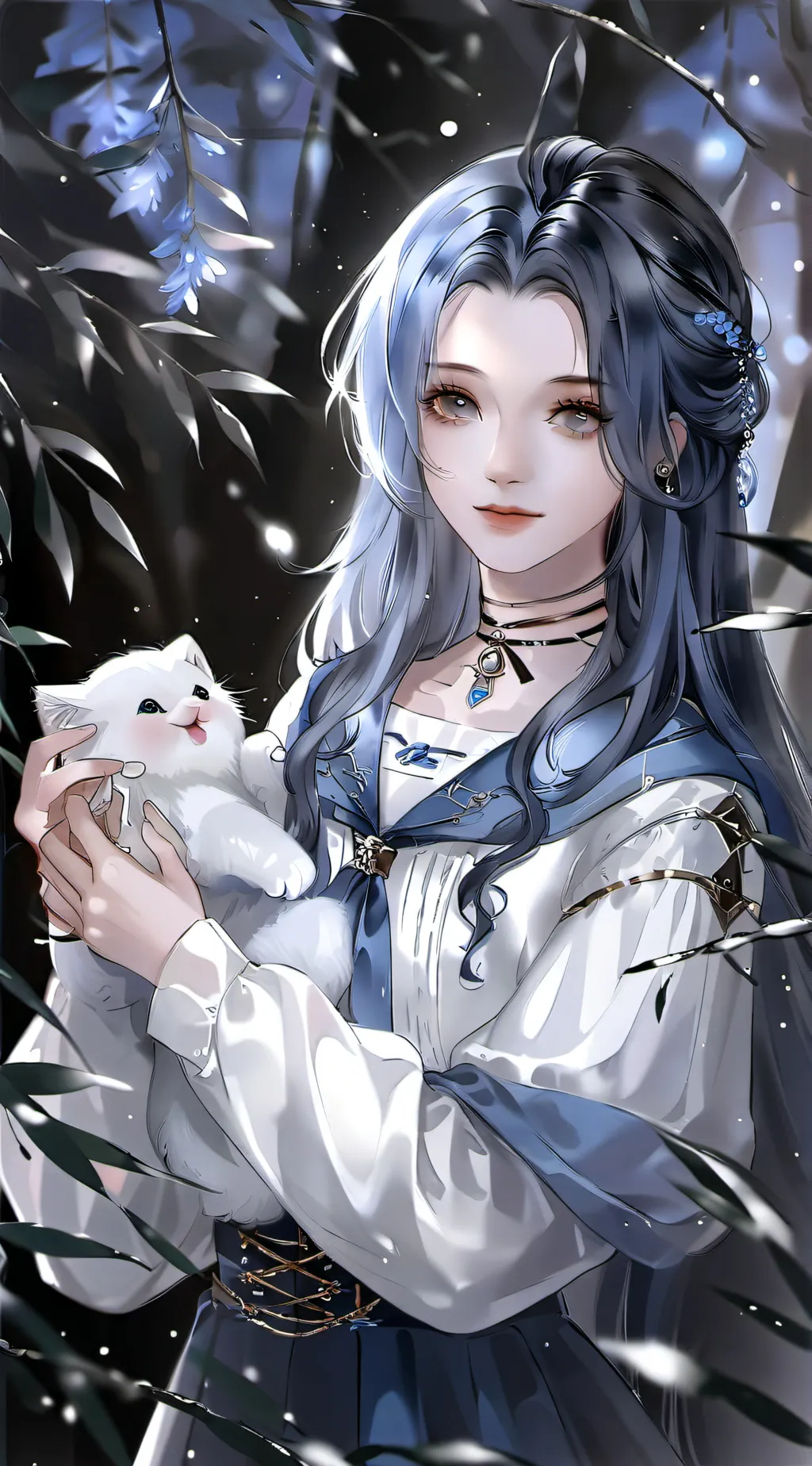 ai character: 𖤐★♡~Kat~♡★𖤐 background