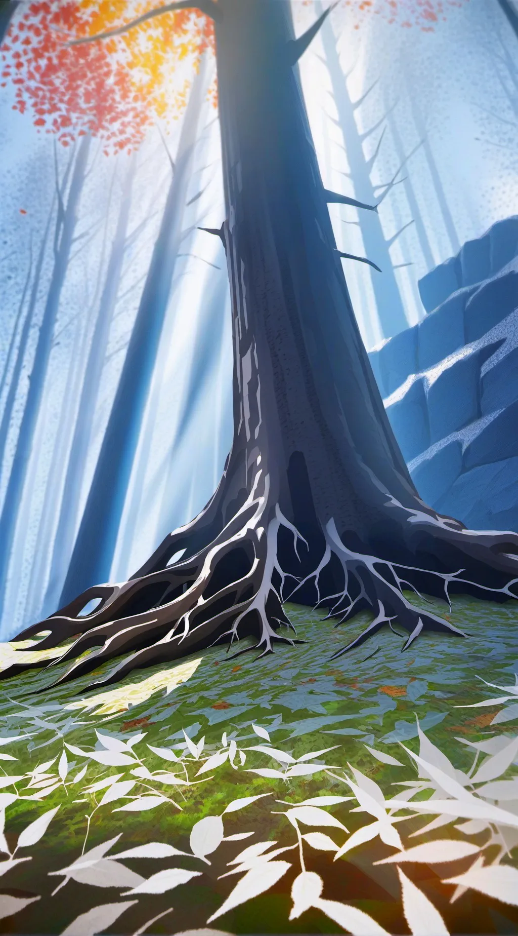 ai character: Smiling Critters background