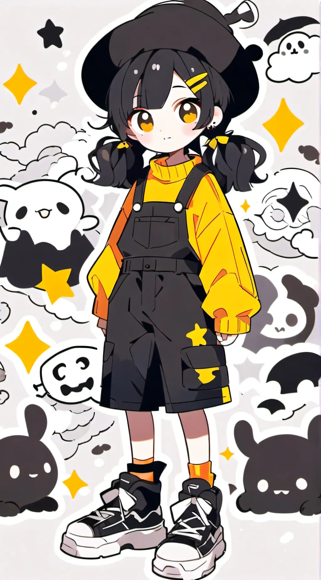 ai character: Cassidy  background