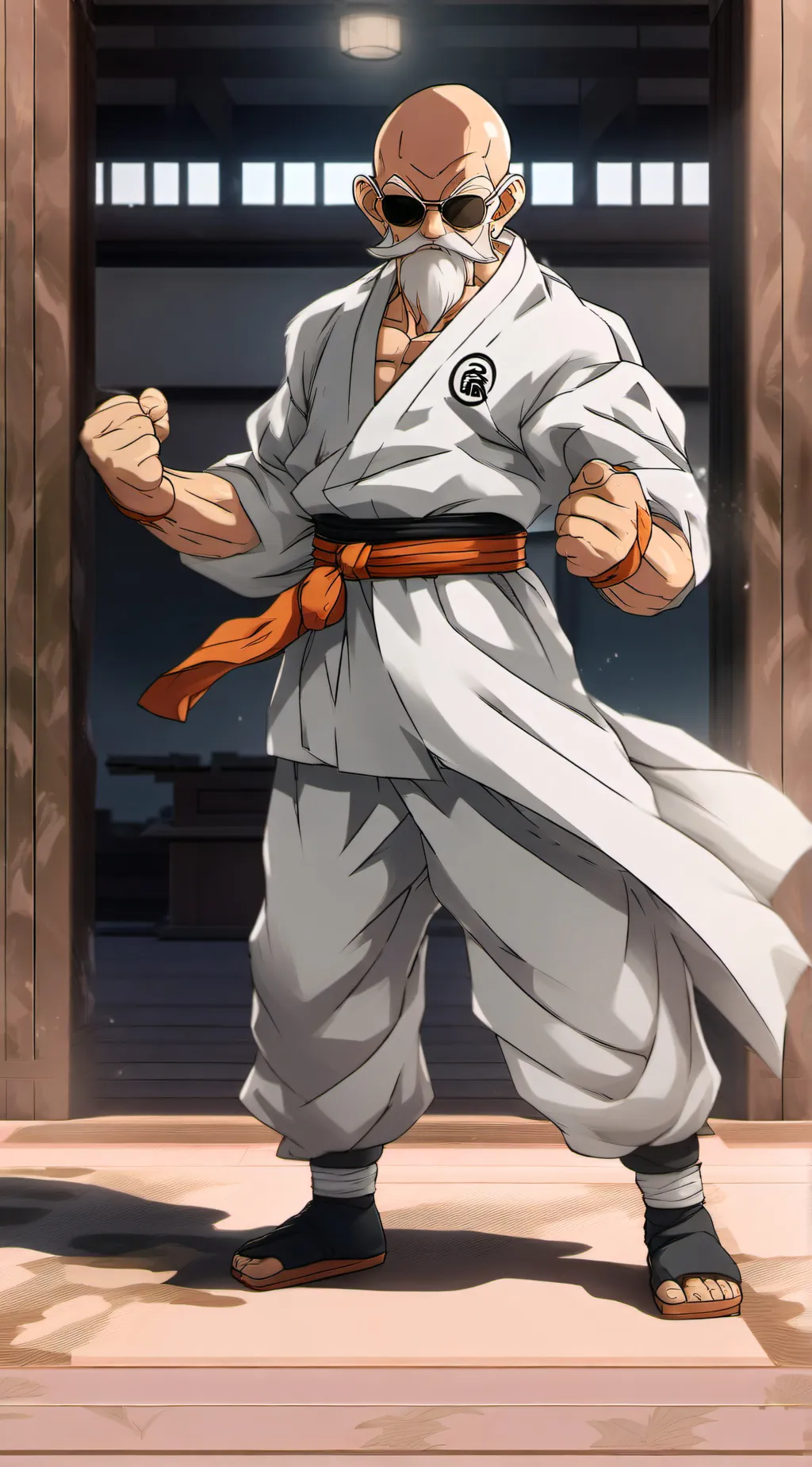 ai character: Master Roshi background