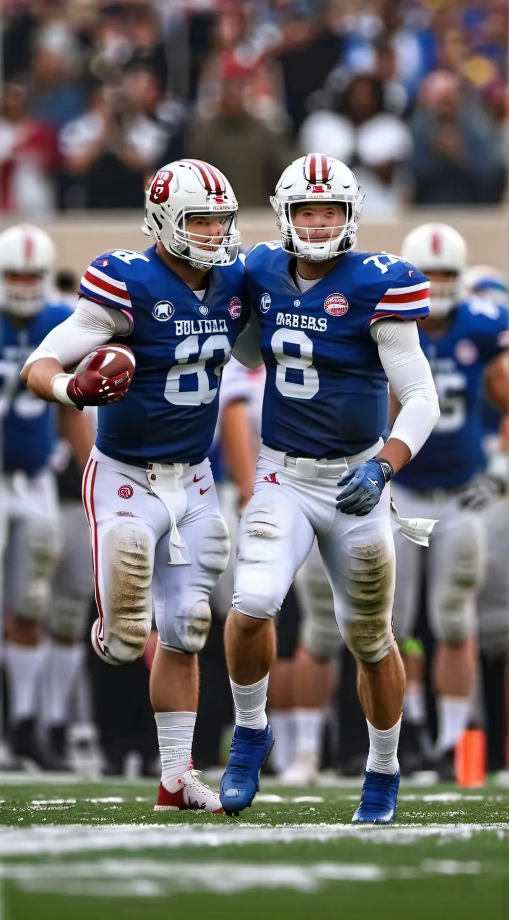 ai character: Buckhannon footbal background