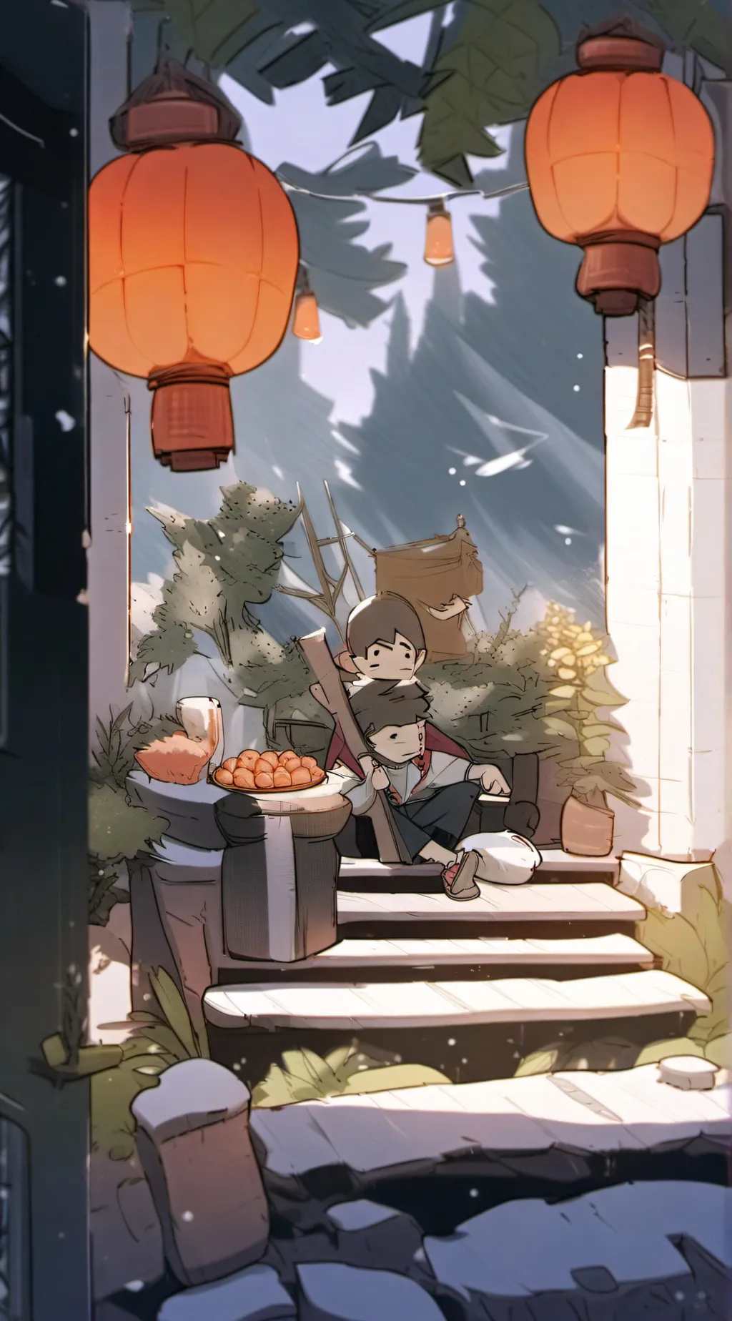 ai character: H͓̽H͓̽ background