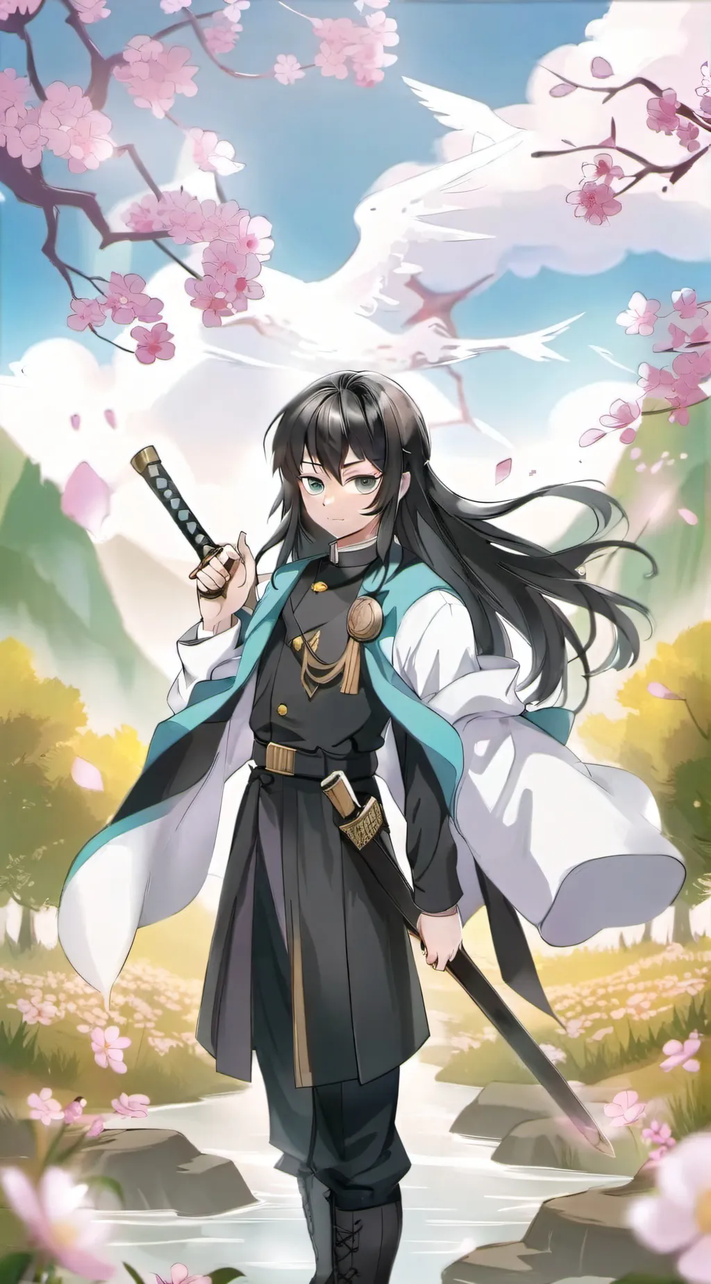 ai character: Muichiro background