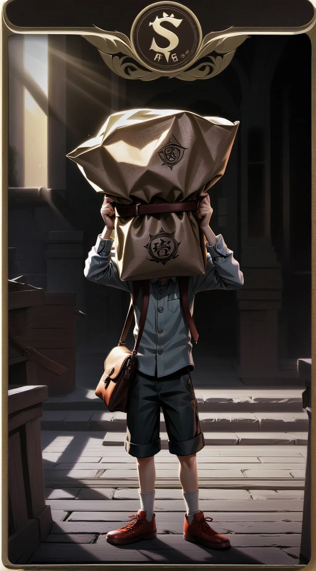 ai character: Mono background